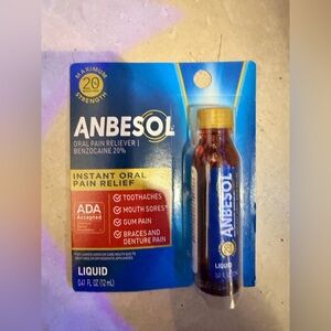 Anbesol Maximum Strength Liquid 0.41oz (6 Pack)